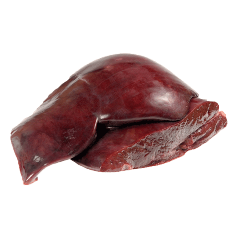 Higado de res de  3.5 a 4kg