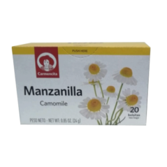 Infusiones Carmencita de Manzanillas 1x20 24g