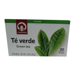 Infusiones Carmencita Te Verde 1x20 30g