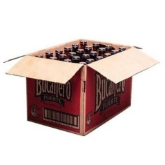 Cerveza Bucanero de botella 5.4% Caja 24x350ml