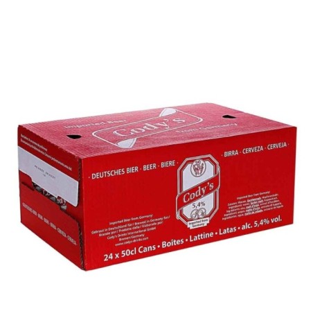 Cody's Beer 5.4% vol Box 24x330 ml