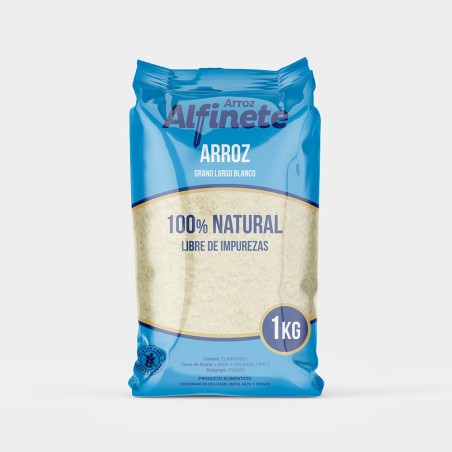 Alfinete White Rice 1kg