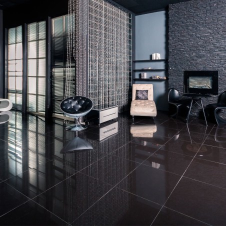BLACK ANGOLA GRANITE 200x65x2cm