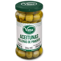 Aceituna rellena con Pimiento VIMA 290g