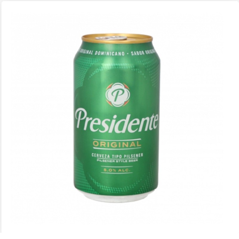 Presidente Beer Box of 24x355ml units