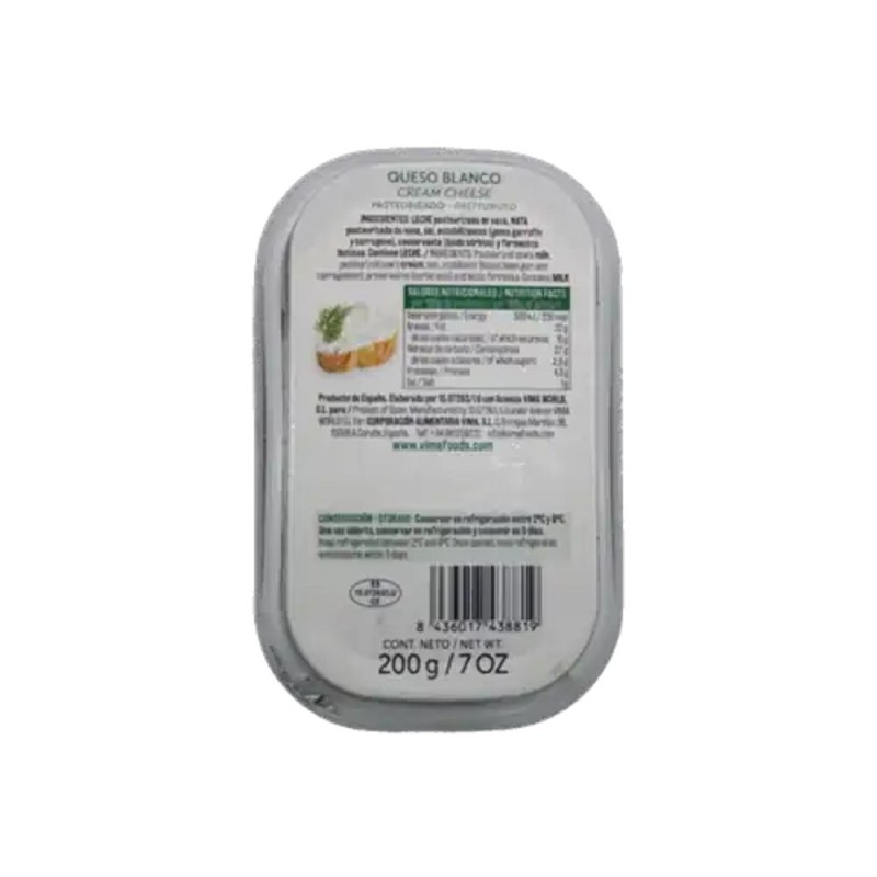 Queso Crema Pote VIMA 24x200g