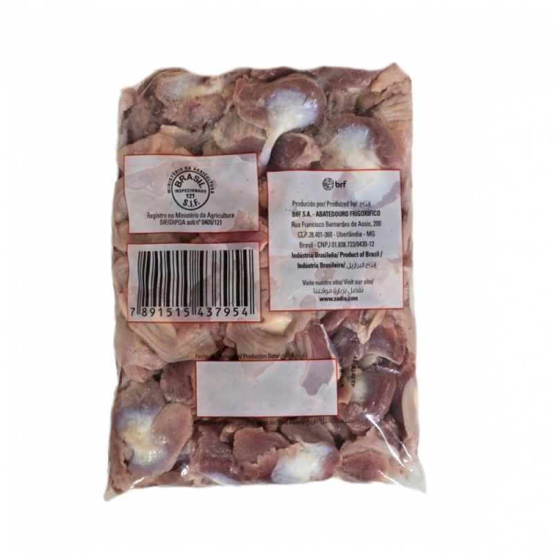 SADIA Chicken Gizzards 1kg pack box of 12 units.