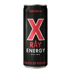 X RAY Energy Drink, Box of 24 x 250mL