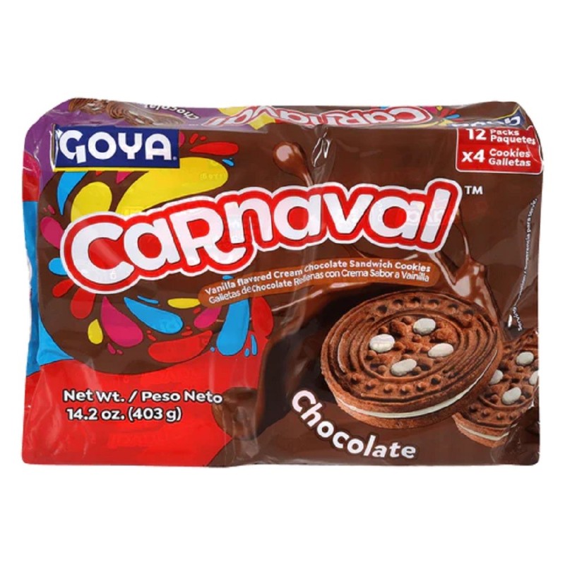 Galletas Carnaval Chocolate 12 x 14.21oz Galletas Carnaval Chocolate 12 x 14.21oz