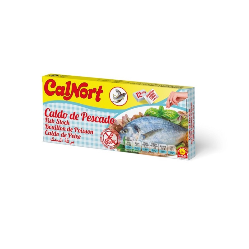 Caldo de Pescado pastilla x 10g (estuche 12)