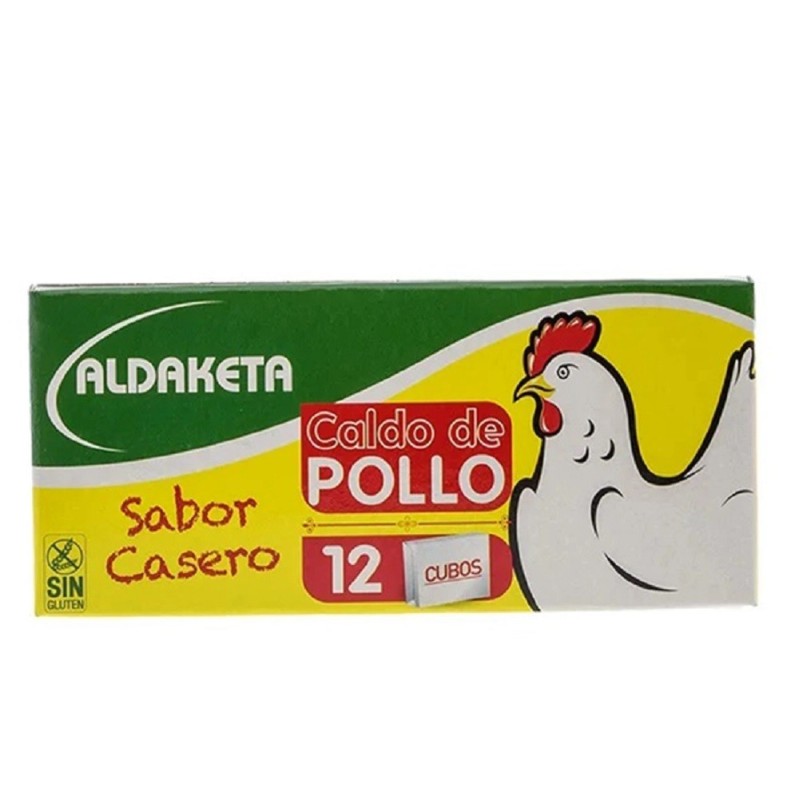 Caldo de Pollo pastilla x 10g (estuche 12) Caldo de Pollo pastilla x 10g (estuche 12)