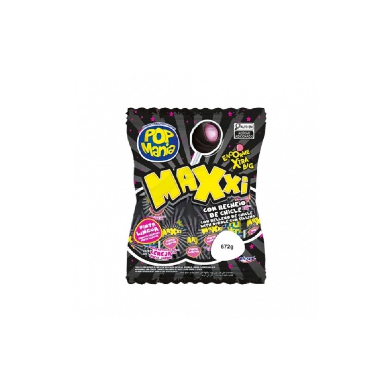 Pop Mania Maxxi Cherry Pacifier 24 x 12 Bags 28g Pop Mania Maxxi Cherry Pacifier 24 x 12 Bags 28g
