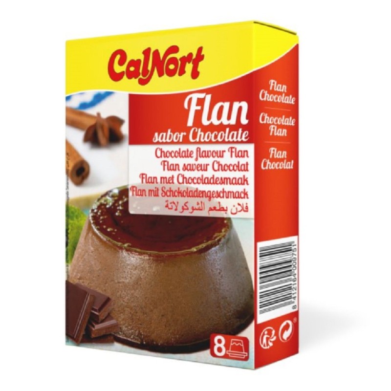Flan Sabor Chocolate Display de 2 sobres x 65g