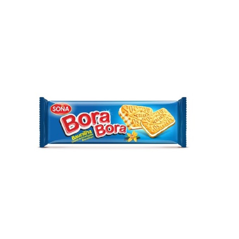 Galletas BORA BORA con Crema de Vainilla Galletas BORA BORA con Crema de Vainilla