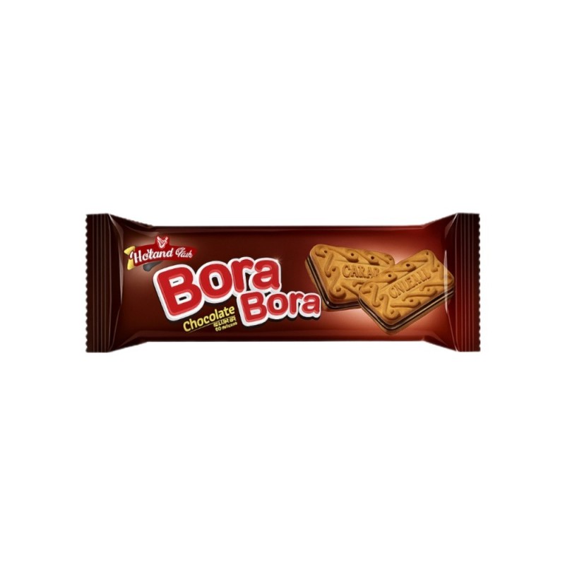 Galletas BORA BORA con Crema de Chocolate Galletas BORA BORA con Crema de Chocolate