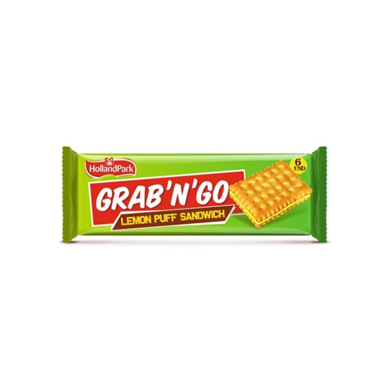 Galletas GRAB'N'GO con Crema de Limon 37g