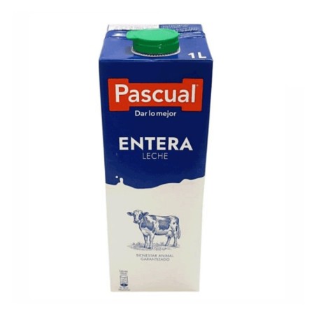 Pascual Whole Milk 1L