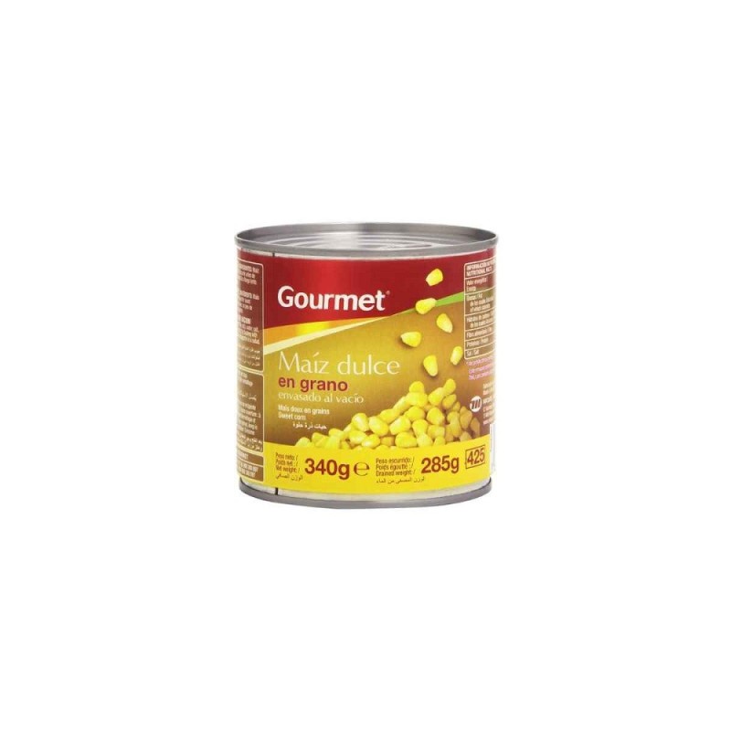 Sweet Gourmet Corn 340g 285g esc
