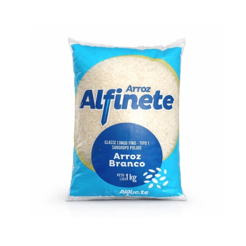 Arroz Blanco Alfinete Tipo 1 Bolsas 30 x 1kg