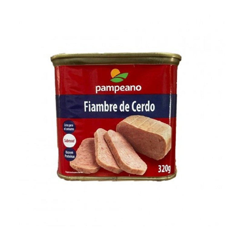 Pork Luncheon Meat Lata 320 g Pampeano Pork Luncheon Meat Lata 320 g Pampeano