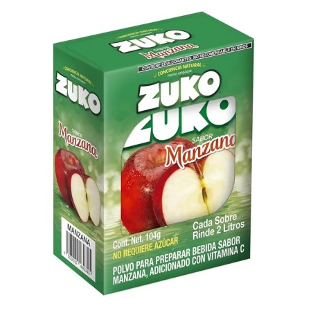 Apple powdered drink mix 2L – 8 sachets x 13g