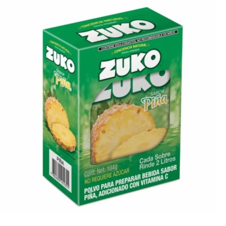 Refresco en polvo 2L de Piña 8 sobres x 13g