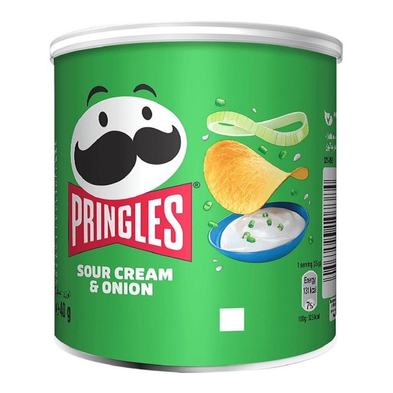 Snack Pringles Sour Cream&Onion 12 x 40 gr Snack Pringles Sour Cream&Onion 12 x 40 gr