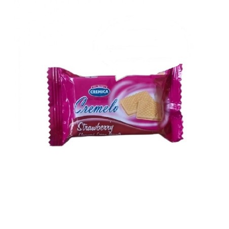 Strawberry Sandwich Cream Biscuits 22 g Cremica