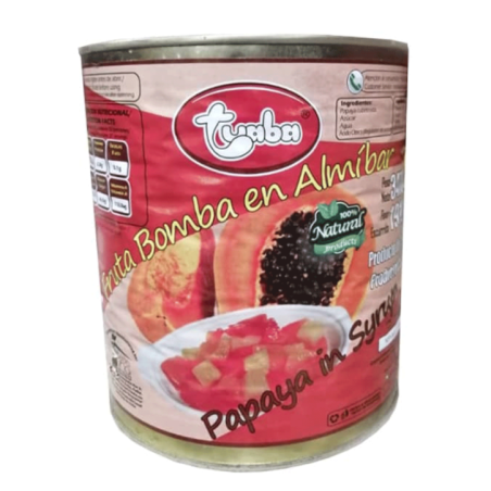 Papaya in Tuaba syrup (3.47Kg / 7.65lb)